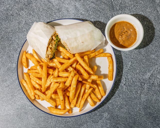 Grilled ChK Caesar Wrap.